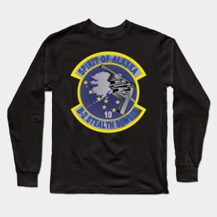 B2 - Spirit - Stealth Bomber - Alaska wo Txt Long Sleeve T-Shirt